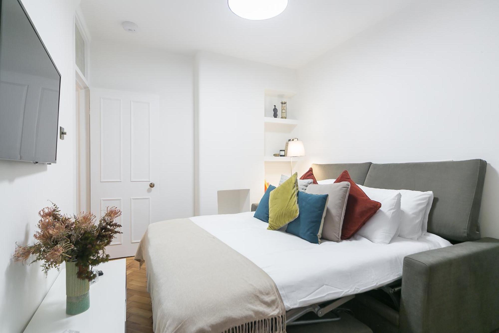 런던 Kings Cross St Pancras Luxury Apt 아파트 외부 사진