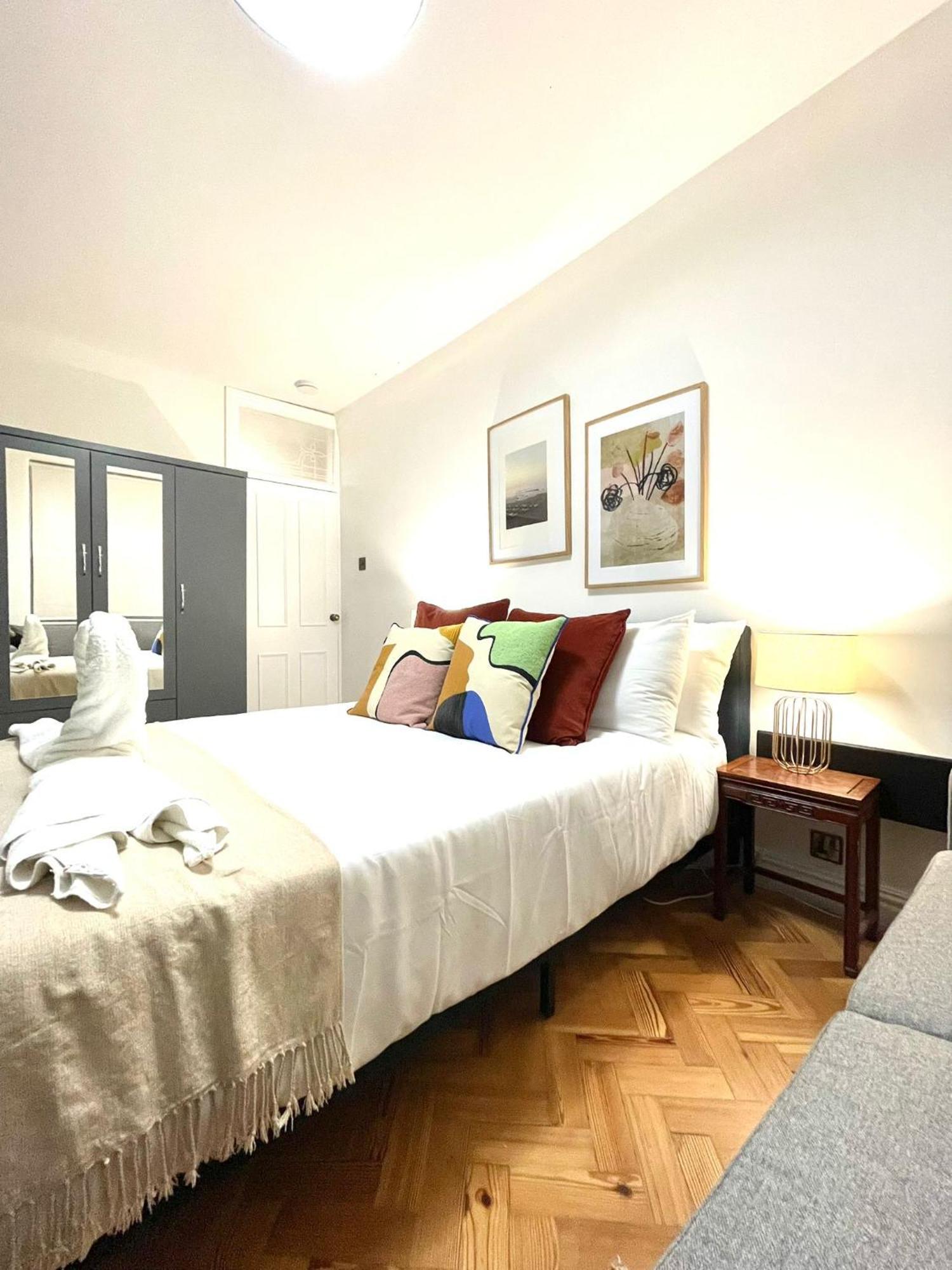 런던 Kings Cross St Pancras Luxury Apt 아파트 외부 사진