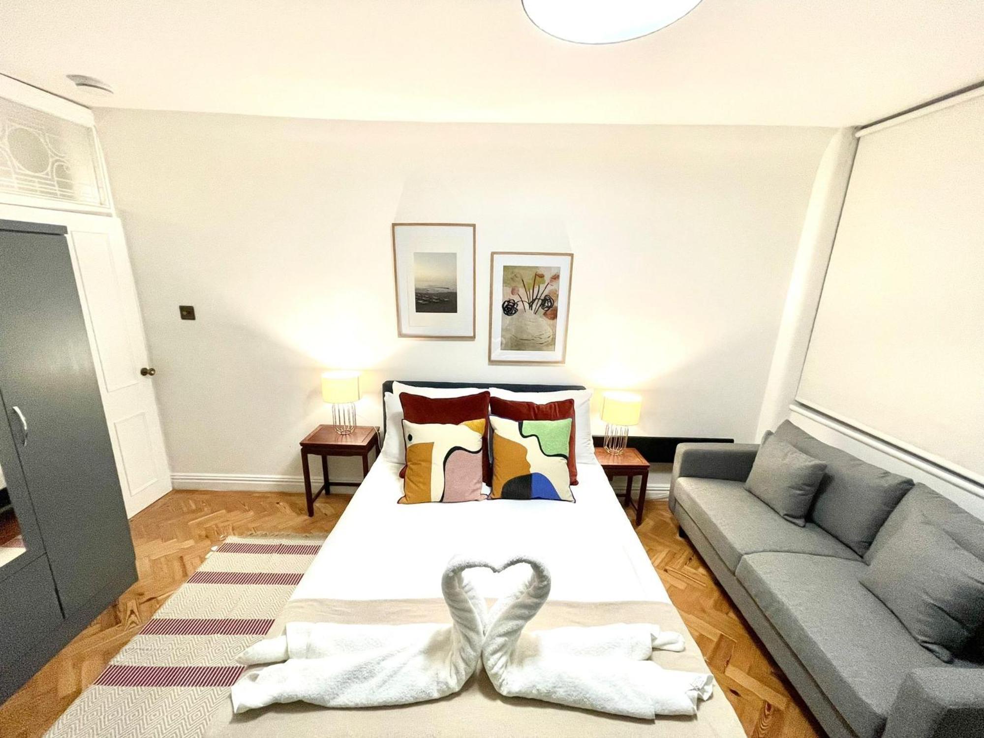 런던 Kings Cross St Pancras Luxury Apt 아파트 외부 사진