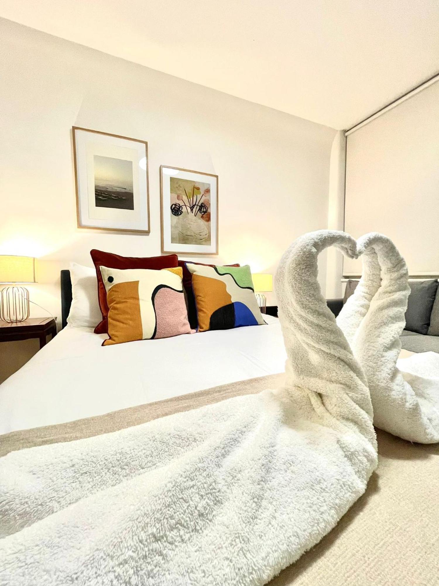 런던 Kings Cross St Pancras Luxury Apt 아파트 외부 사진